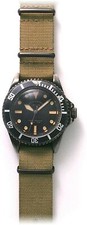 Vague Watch Company Wrist Watch BLKSUB Black Sub Military BS-L-001 Brow