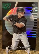 2021 Panini Chronicles Andrew Vaughn Zenith Green /5 Rookie Card RC #1 Bookend