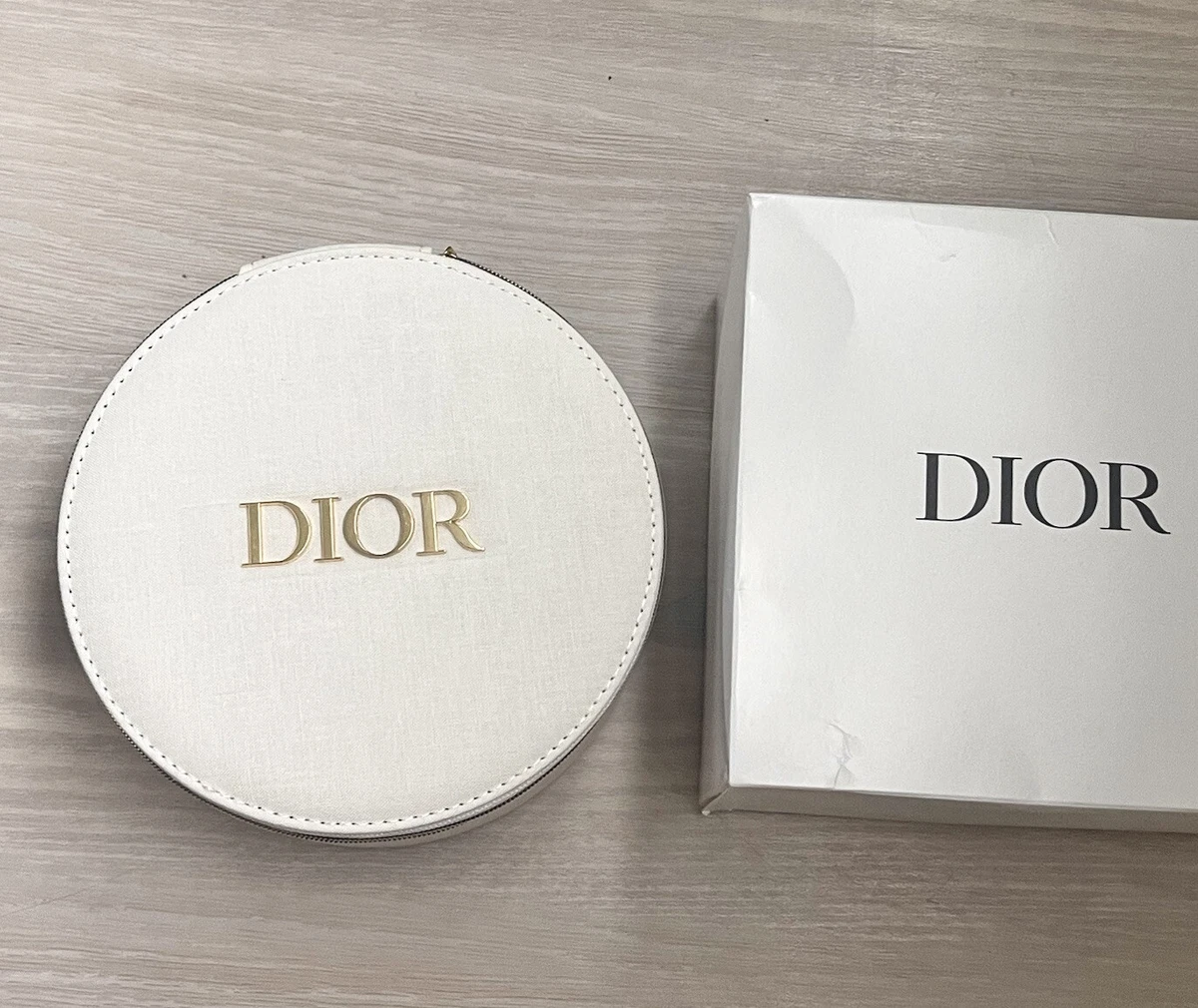 Dior Round Vanity Case with Mirror