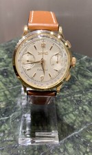 Fantastico orologio da polso Eberhard Extra Fort Chrono. Oro giallo 18kt. 39mm vintage.