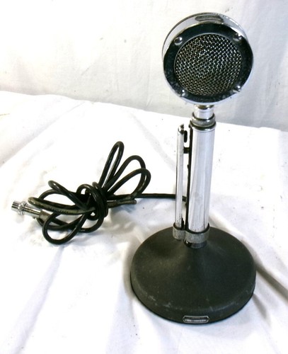 Astatic D-104 Microphone On G Stand With 2 Pin Connector