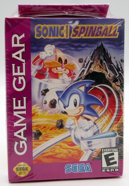 Sonic Spinball | Sega Game Gear Sgg | Neu New EingeschweißT Sealed-image
