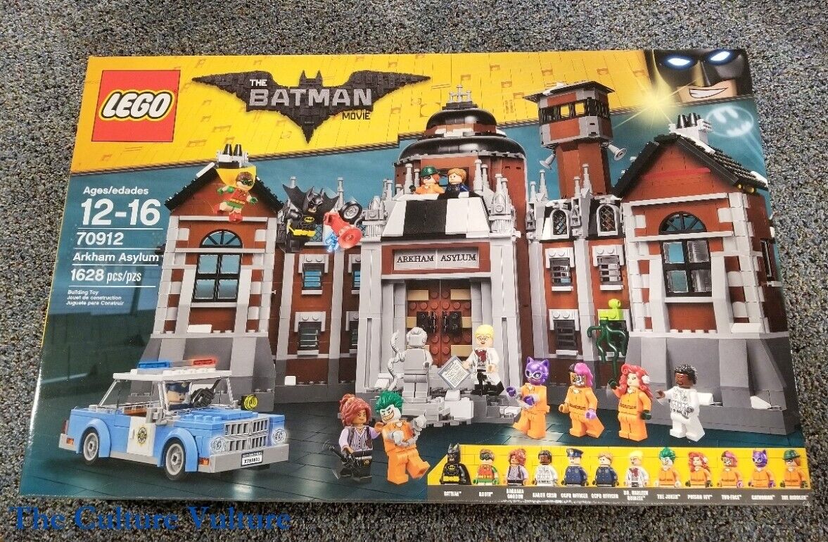 The LEGO Batman Movie: Arkham Asylum (70912) - Brand New in Unopened Box