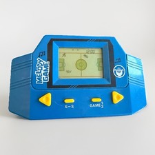 Gioco vintage Melody blu LCD calcio portatile gioco elettronico anni 80 funzionante raro!
