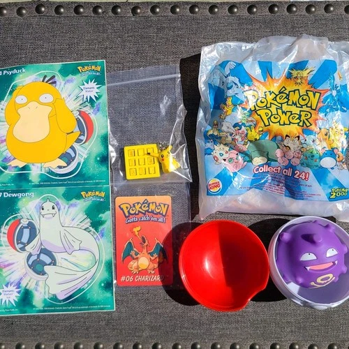 Vintage Pokémon Collectibles Lot – Toys, Figures & Nostalgia Merch Bundle