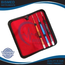 Debakey Tissue Forceps Set of 3 Pcs 22cm With 3mm Tip
