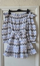 O'la Voga Women's off shoulder mini dress one size