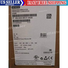 New Siemens G120 PM240 Power Module 6SL3224-0BE31-8AA0 6SL3 224-0BE31-8AA0