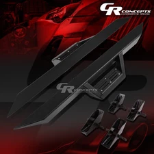 BLACK 3" 90 DEGREE L-BAR STEP BAR RUNNING BOARD FOR 2007-2018 JEEP WRANGLER 2DR