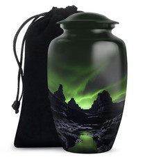 Pond Urns Ash Container Human Ashes Adult Women 10 Inch Funeral Urn Decorative