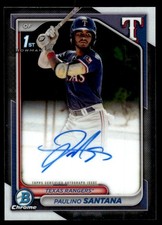 2024 Bowman Chrome #CPA-PS Paulino Santana Prospects Autographs