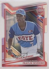 2022 Elite Extra Edition Prime Numbers B Die-Cut /125 Fraylin Severino #195 z1r