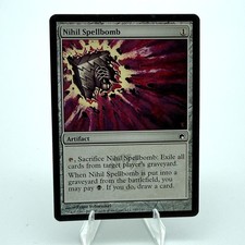 Magic The Gathering : Nihil Spellbomb , 187 , Scars of Mirrodin Regular