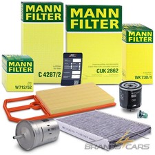 MANN-FILTER INSPEKTIONSPAKET FILTERSATZ B FÜR VW NEW BEETLE 9C 1Y 1.4 16V