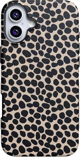 Casely iPhone 16 Plus Bold Collection Cheetah Print Case Military Grade Prote...