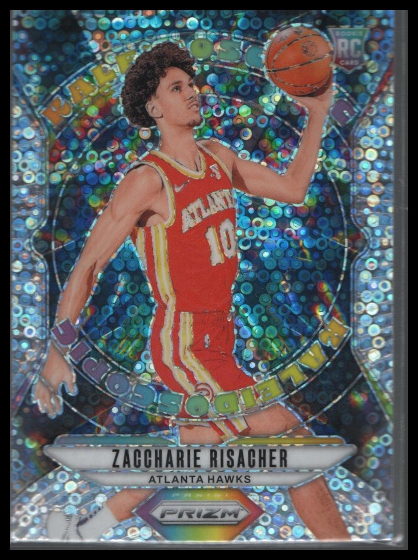 2024-25 Panini Prizm Zaccharie Risacher Rookie Kaleidoscopic Fast Break #7 Hawks