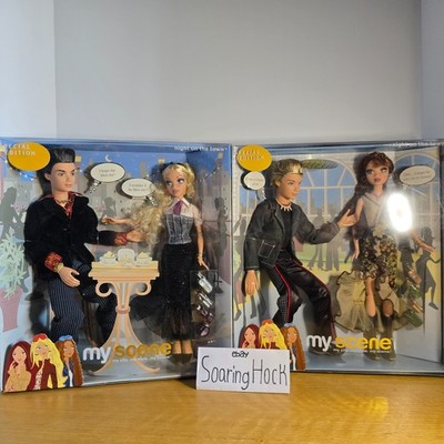 2003 Mattel MyScene: Night On Town - Barbie and River + Chelsea and Hudson sets!