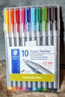 STAEDTLER Triplus Fineliner Pen Set 10 Pack | Brand New | Premium Quality