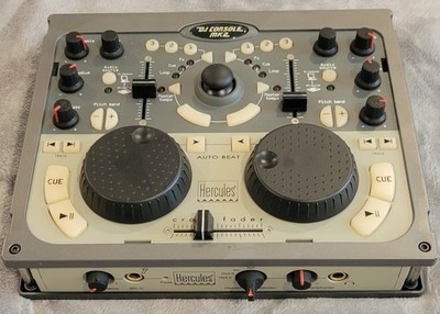  Hercules DJ Console MK2 with USB Cable, Cover, Plastic Shell & Original Box 