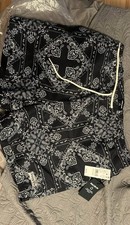 Set Of 2 Brand New Paisley PacSun Men’s Swim Trunks 5” Inseam Black & Cream