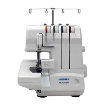 Juki, MO-50E, 3 or 4 Thread Serger, Lay In Tensions, Adjustable White