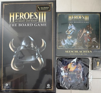 Heroes of Might and Magic III: Board Game Expansions Deutsch OVP NEU