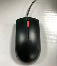 AOONP NEW Genuine HP USB Optical Mouse 672652-001 Black Wired - 2 Button Scroll