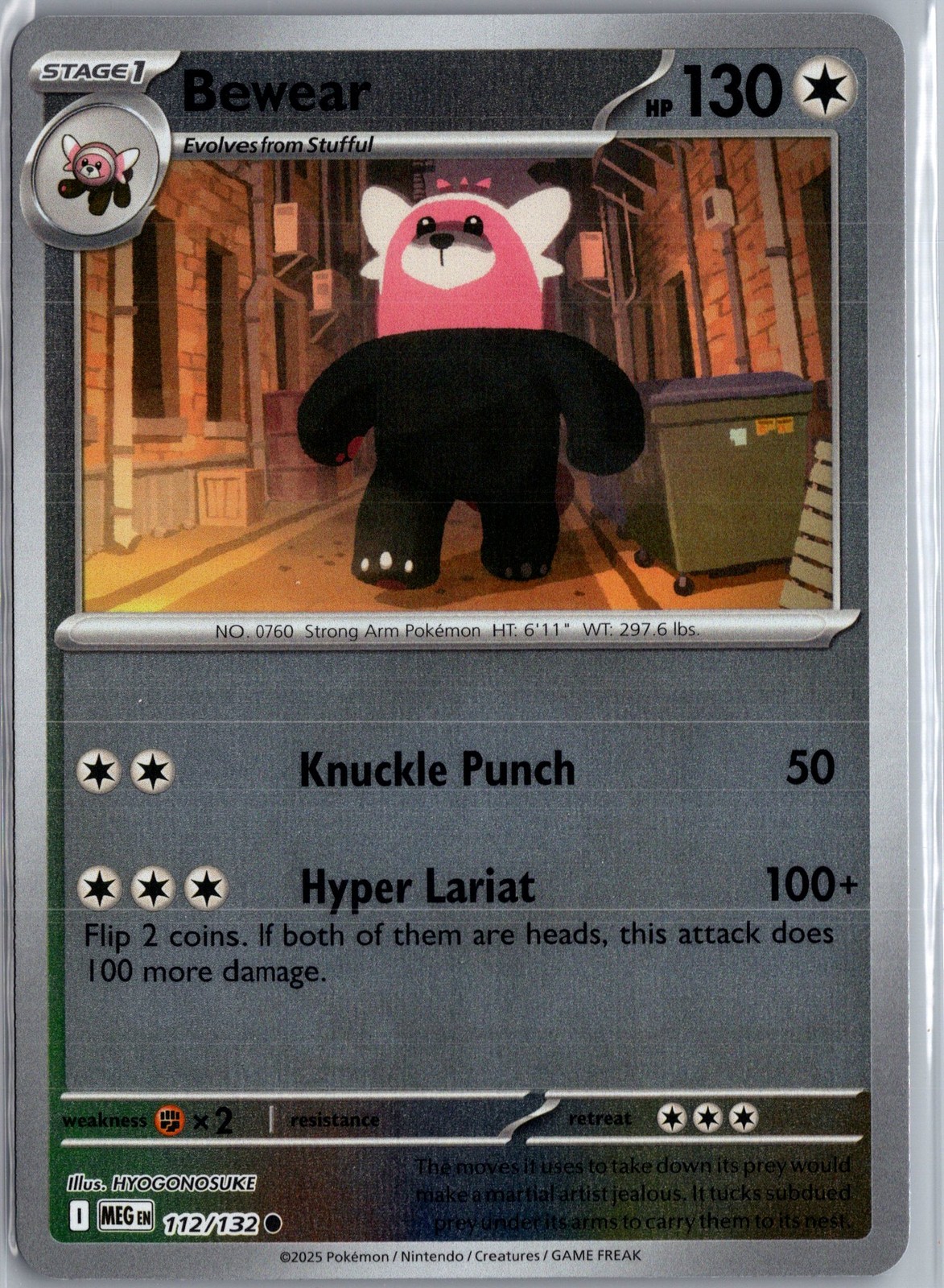 ME01: Mega Evolution #112/132 Bewear