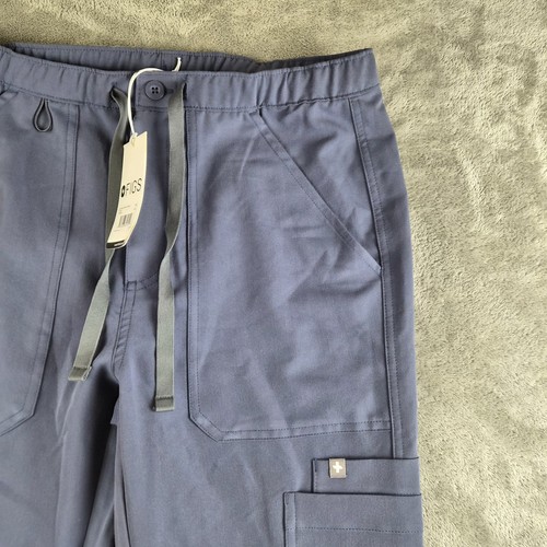 Figs Scrub Pants Mens XS (30x31) Blue Cairo Cargo Technical Collection Nurse NEW - Picture 7 of 16
