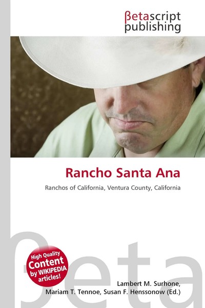 Lambert M. Surhone (U. A.) | Rancho Santa Ana | Taschenbuch | Englisch (2026)-image