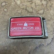 Stieger Krause International Harvester Belt Buckle Free Shipping Rare Vintage