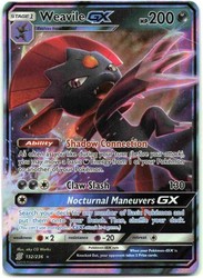 Weavile GX 132/236 Unified Minds Ultra Rare Holo