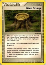 Giant Stump 75/92 Uncommon EX Legend Maker LP Pokemon Card on eBay