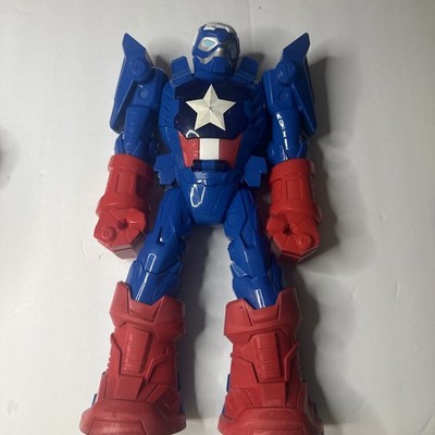 2016 12  Marvel Captain America Superhero Adventures Mech Armor Hasbro Free Ship