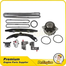 Timing Chain Kit Water Pump Set Fit 02-07 Nissan Maxima 350Z Infiniti G35 3.5L