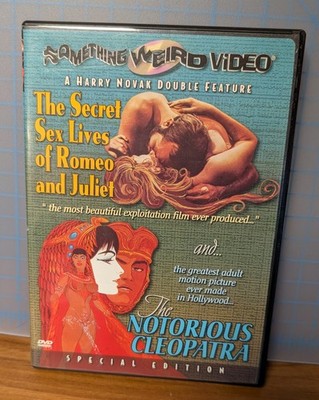Secret Sex Lives Of Romeo & Juliet /Notorious Cleopatra DVD - Spec.Edition RARE