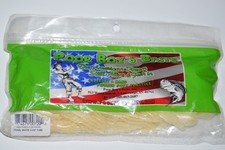 poor boys baits 3.5" bass tube hand poured 20 pr pack pearl white