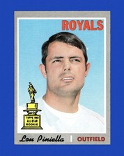 1970 Topps Set-Break #321 Lou Piniella NM-MT OR BETTER *GMCARDS*