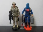 G1210 Vintage 1990s GI Joe HOF Hall of Fame Cobra Commander Duke 12" lot