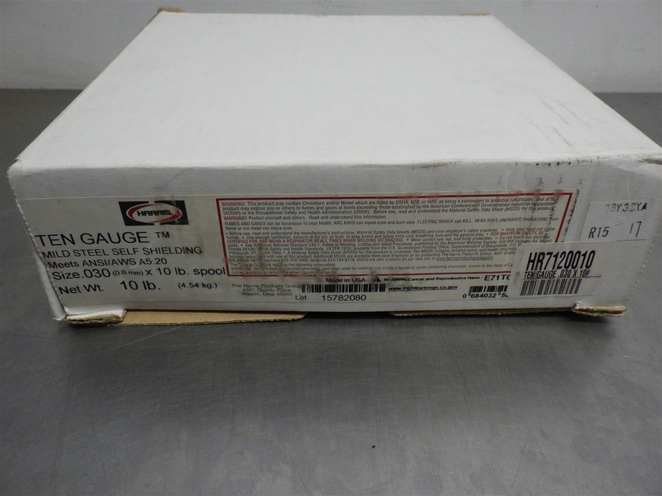 1 NEW! HARRIS Ten Gauge Mild Steel Self Shielding Welding Wire | eBay