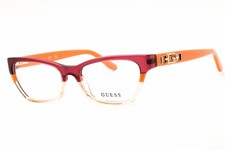 GUESS GU2979-044-52 Eyeglasses Size 52mm 16mm 140mm orange Women