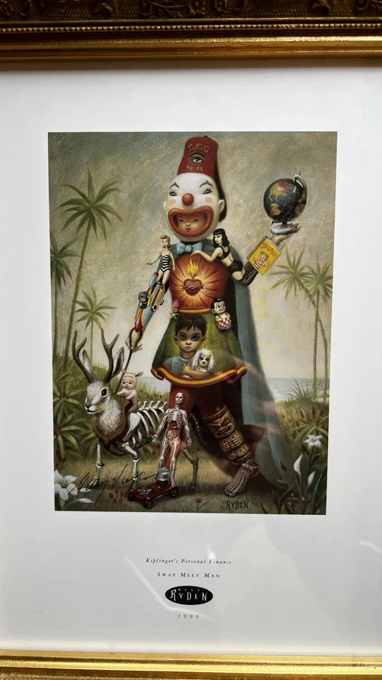 Mark Ryden hochwertige Reproduktion Kunstdruck SWAP MEET MAN - Bild 3 von 4