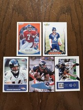 1990-2006 Denver Broncos QB Lot John Elway Jay Cutler RC Brian Griese Fleer