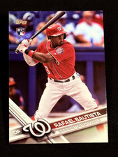 2017 Topps ROOKIE Rafael Bautista item 1