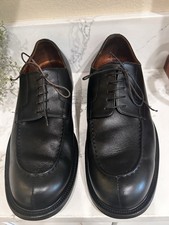 GUCCI vintage Men's Black Leather chunky Lace Up Shoes men's size 13 D