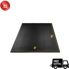 Large Exercise Mat 8'x4' Extra Thick Non-Slip Home Gym Workout Mat