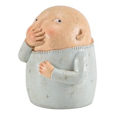 Holding Nose Bathroom Statue, Funny Boys Bathroom Decor W2N77010