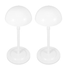2 Pcs Teleskop -Kopfschimmelhalterung Per&uuml;ckenhaltergestell Kappenst&auml;nder