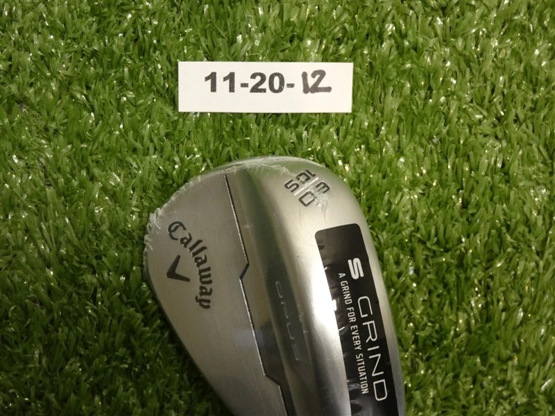 Callaway Opus Brushed Chrome 60* 10* Lob Wedge S Grind DG Tour 115 Steel New - Image 2 of 4