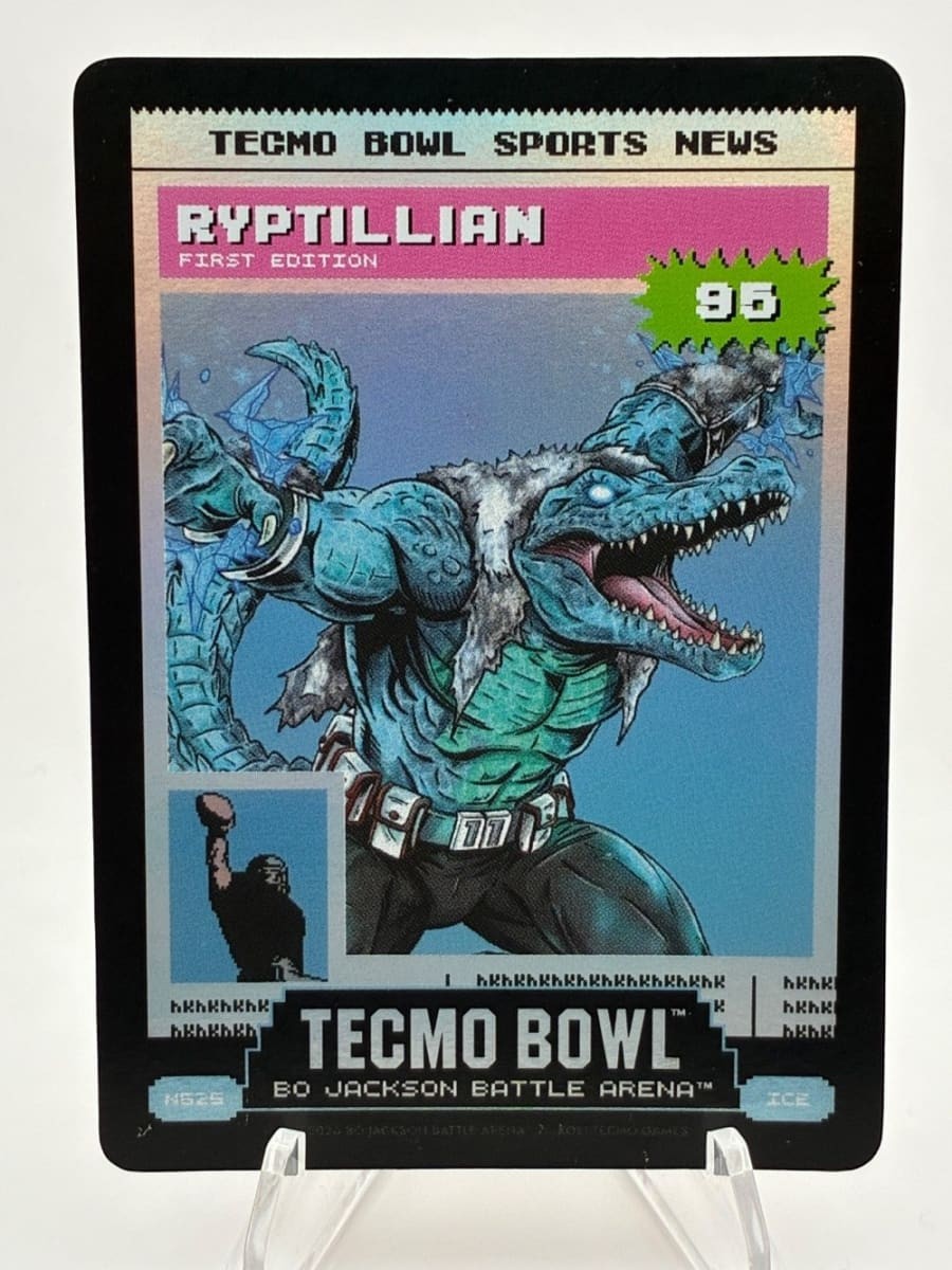 2026 Bo Jackson Battle Arena Ryptillian (Mark Rypien) Ice Tecmo News #N525